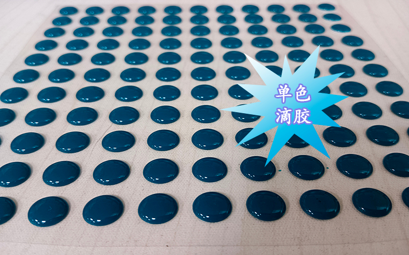 单色硅胶滴胶烫标 服装热转印 可定制图案